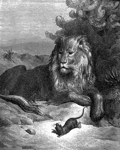 The Lion and the Mouse la fontaine s fables 5