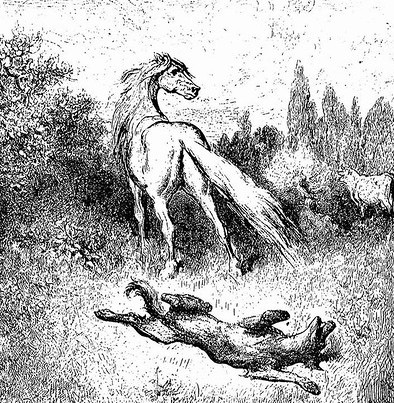 The Wolf and the Horse la fontaine s fables 6