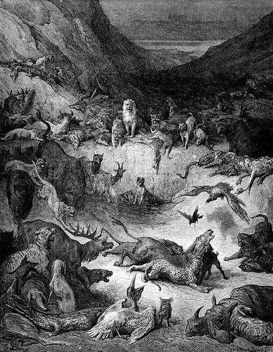 Pestilence of beasts la fontaine s fables 8